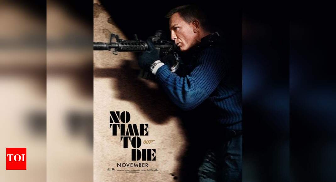 New 'No Time To Die' action poster features Daniel Craig taking aim at enemies