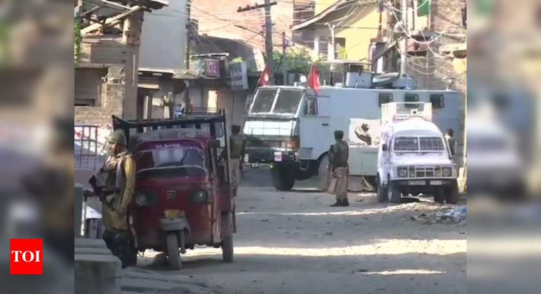 3 terrorists killed in ongoing Srinagar encounter