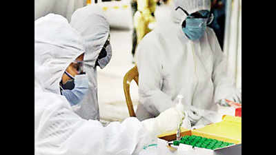Staff crunch: Lab technicians, doctors work with no offs in Ghaziabad