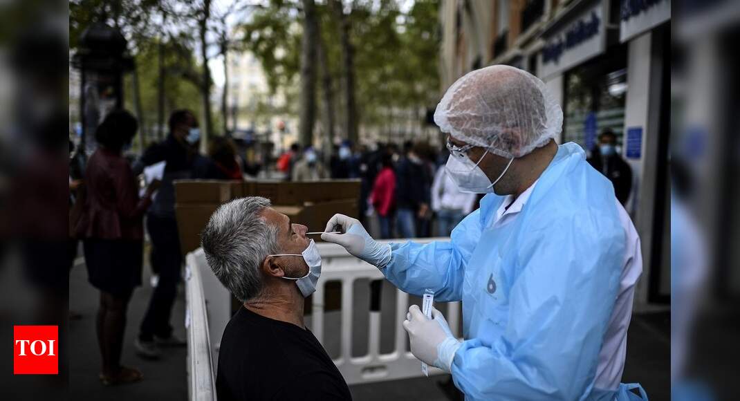 WHO Europe warns of 'alarming' virus transmission rates - Times of India