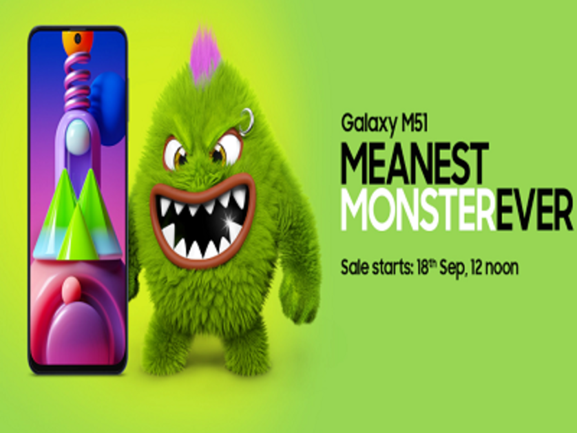 Samsung’s ‘Meanest Monster’ Galaxy M51 is here: Loaded with India’s first 7000 mAh battery, Snapdragon 730G, 64MP Quad cam, 6.7” sAMOLED Plus Infinity-O Display! Could you have asked for more?