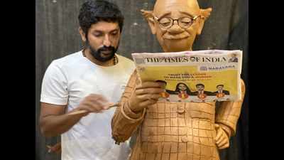 Arun Yogiraj's Common Man statue to be placed at the Malgudi Museum