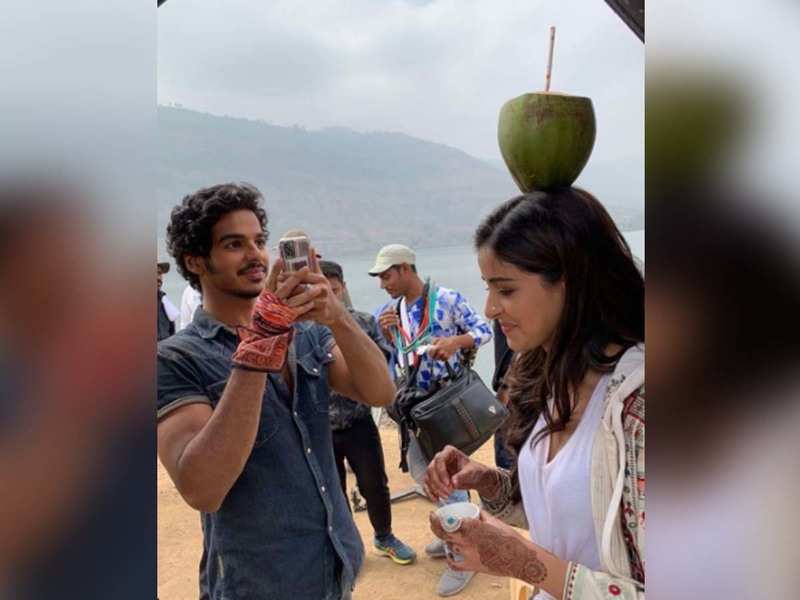 Ananya Panday describes her experience working with Ishaan Khatter; also shares some fun BTS with the co-star