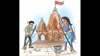 Ahmedabad: Eloped couple survives on temple alms