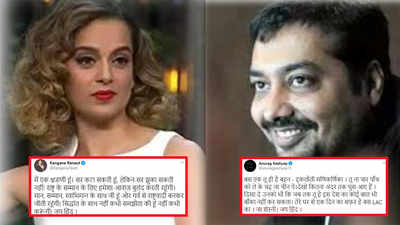 Anurag Kashyap sarcastically calls Kangana Ranaut the 'only Manikarnika' after she calls herself 'warrior' and 'nationalist', actress hits back and asks him how he has become so 'stupid’