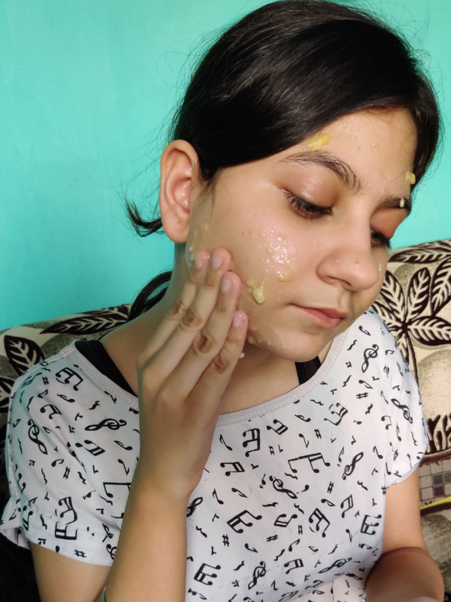 DIY face mask to remove tan Zoom TV