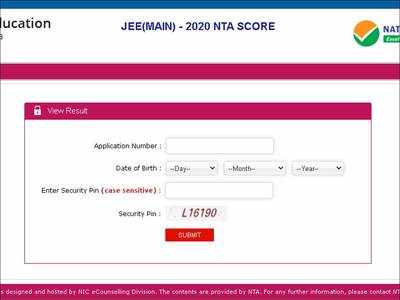 JEE Main paper 2 result 2020 declared for B.Arch/B. Planning