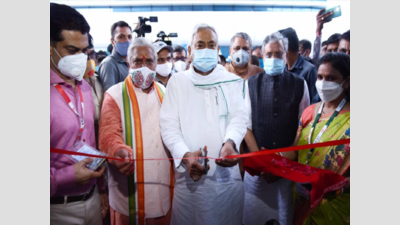 CM Nitish Kumar inaugurates modern 'Krishi Bhawan' in Patna's Mithapur area