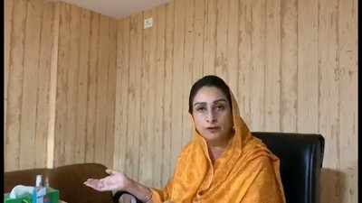 How can I support govt at the cost of people, asks MP Harsimrat Kaur Badal