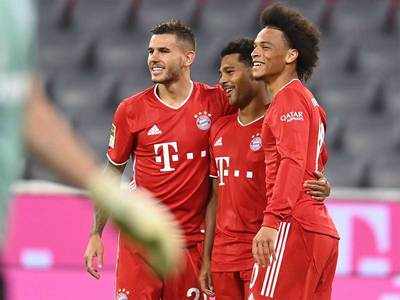 Bayern Munich deliver message with 8-0 rout, says coach Flick