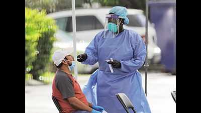 Covid re-infection alarm in Raipur, cop among 5 hit by virus again
