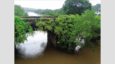 Siridao’s historic bridge ‘restricts’ traffic flow in Goa