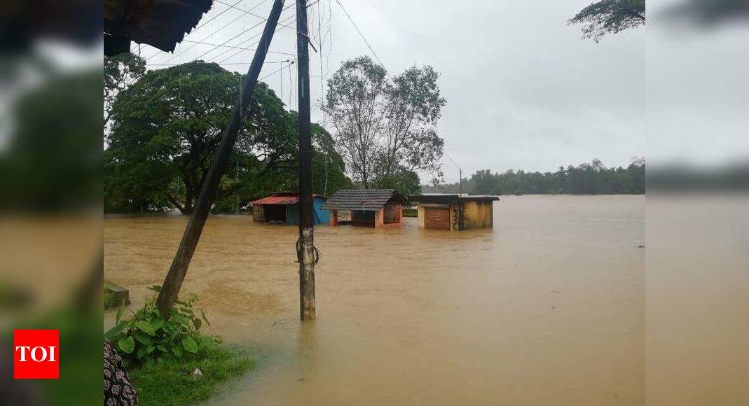 Udupi Rain: Relentless rain wreaks havoc in Udupi | Mangaluru News ...