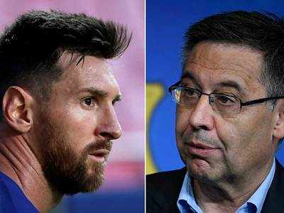 Barcelona president Bartomeu wants to make peace with Messi