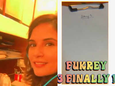 ‘Our Own Table Read’ Richa Chadha gives a virtual glimpse of ‘Fukrey’ 3 prep