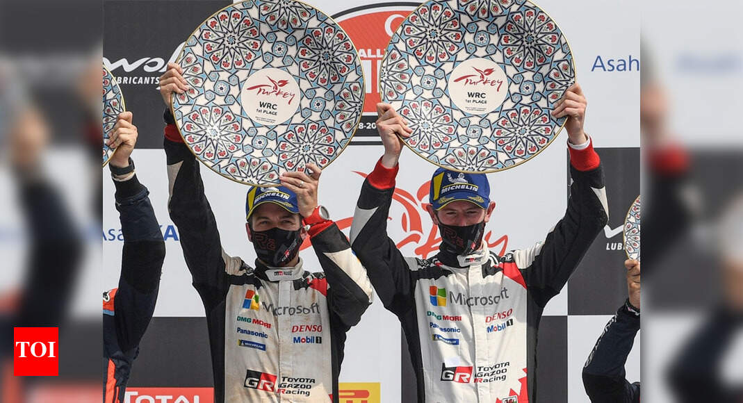 Evans wins Turkey Rally to take lead in WRC title race | Racing News ...