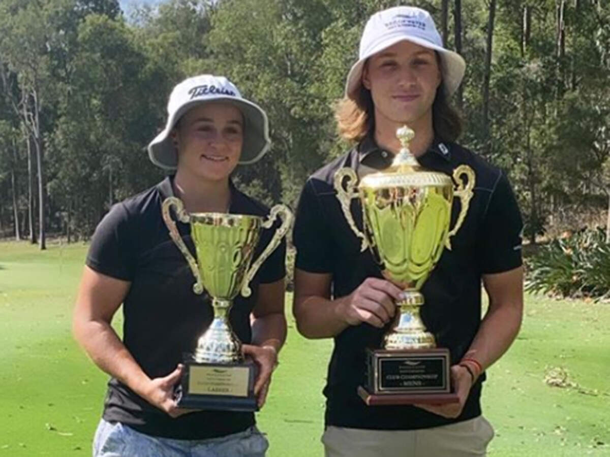Tennis World No 1 Ashleigh Barty Aces Aussie Golf Tournament Tennis News Times Of India