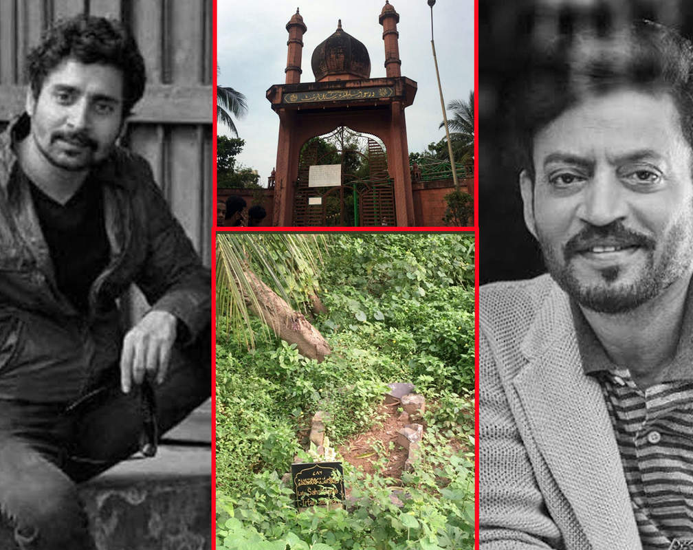 
Irrfan Khan's dearest friend Chandan Roy Sanyal visits late actor's grave, writes 'There he was resting alone with no-one around with plants'

