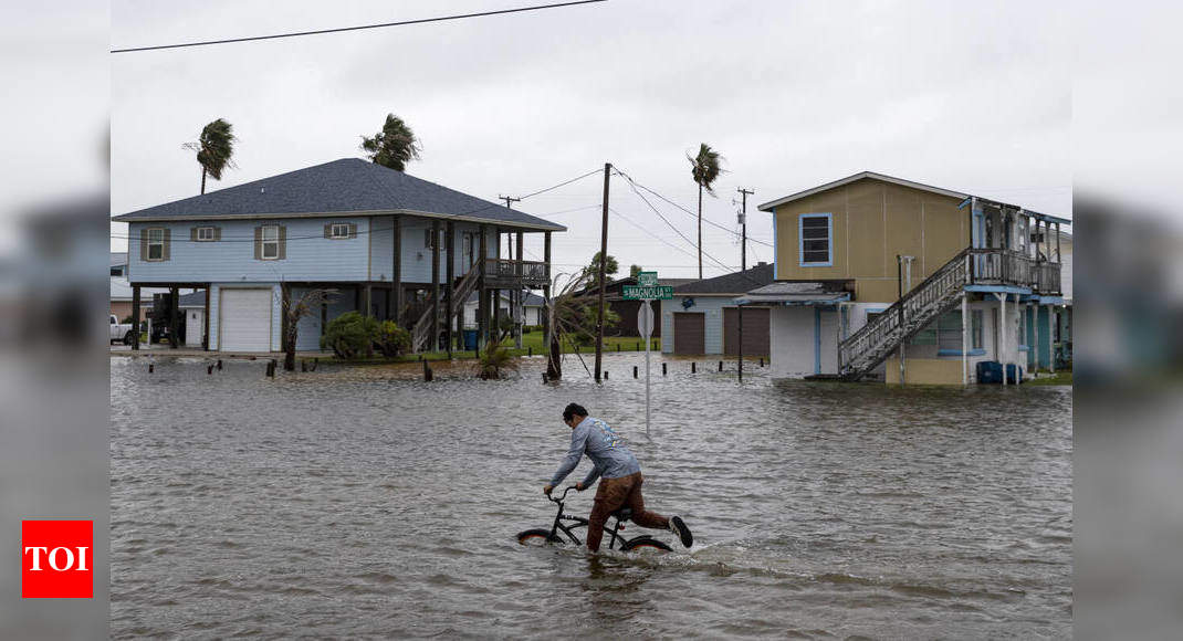 tropical-storm-beta-stalls-along-texas-coast-brings-floods-times-of-india