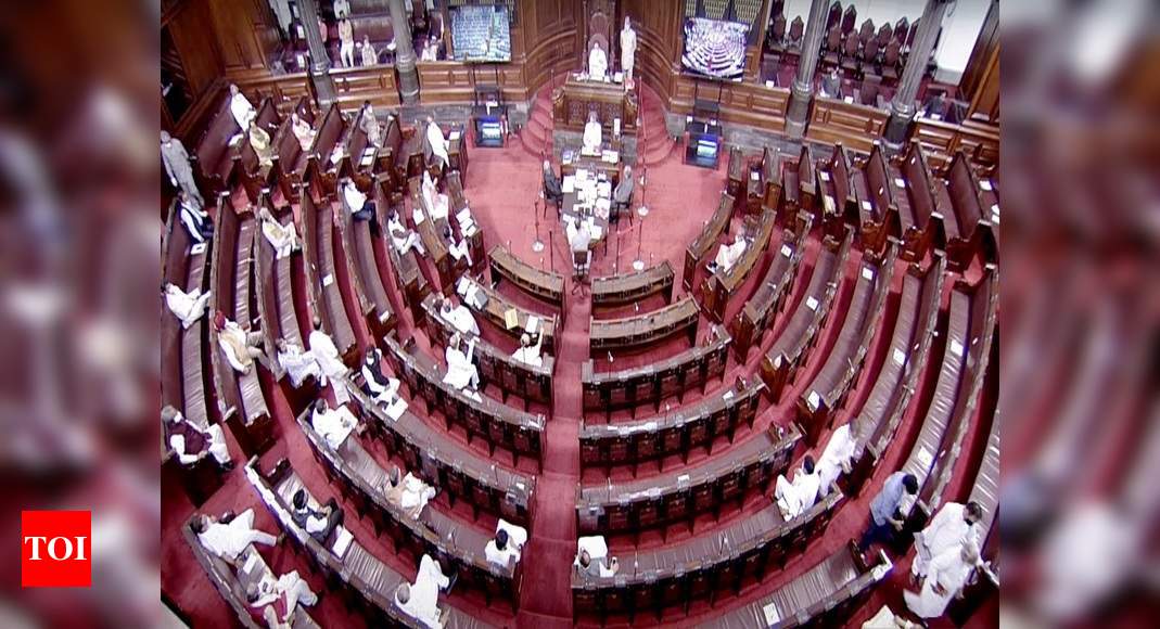 Opposition walkout in Rajya Sabha gives govt walkover on 7 bills