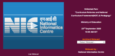 CBSE organises webinar on 'Curriculum Reforms and National Curriculum Framework (NCF) & Pedagogy'