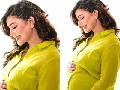Tu Sooraj, Main Saanjh Piyaji fame Kangna Sharma flaunts her heavy baby bump; announces pregnancy
