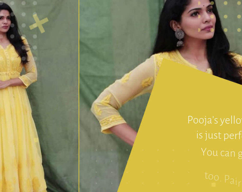 
Actress Pooja Sawant's wardrobe is your style guide for this year's festive season
