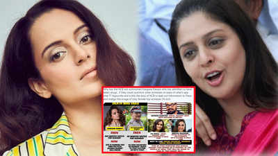 Actress-turned-politician Nagma targets Kangana Ranaut yet again, asks 'Why hasn't NCB summoned her who admitted to taking drugs?'