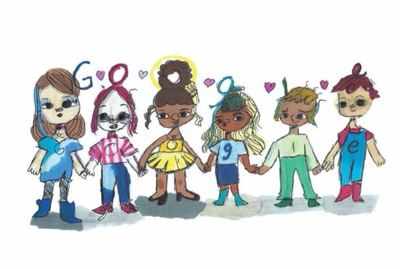 5th grader wins '2020 Doodle for Google' for spreading kindness