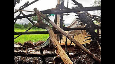 Maharashtra: Bhor hilltop shack offering good Net connectivity to students set ablaze