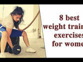 8 best weight training exercises for women