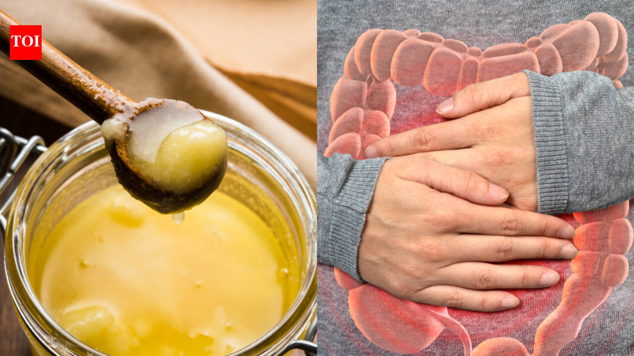 Having ghee with water can ease constipation. Here's how
