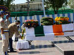 Wreath laying ceremony of CRPF personnel held in Srinagar