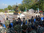 Wreath laying ceremony of CRPF personnel held in Srinagar