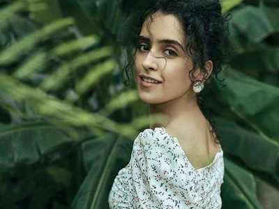 Heard of celebrities wearing their own clothes for photoshoots? Sanya Malhotra just did