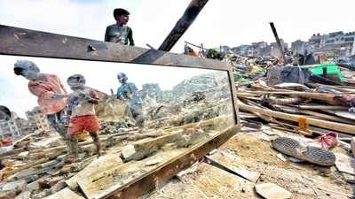 Delhi: DDA demolishes encroachment on Yamuna Flood Plains