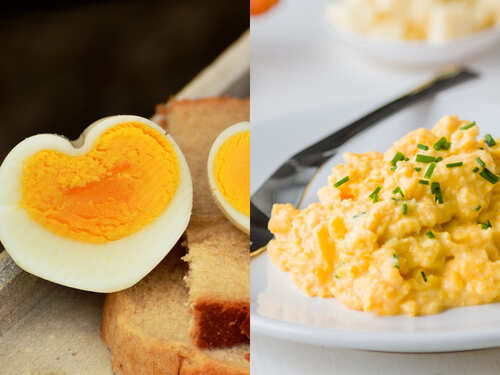 Scrambled Vs Boiled Eggs Which One Is Healthier The Times Of India Scrambled Vs Boiled Eggs Which One Is Healthier The Times Of India