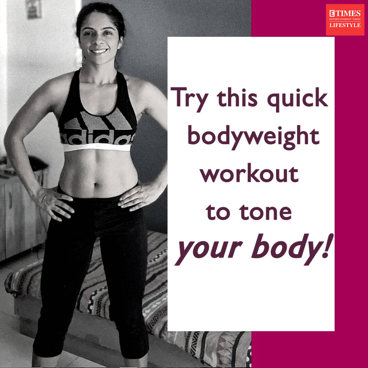 Bodyweight Workout For Women  Bodyweight workout, Tone body