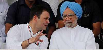 India feels absence of a PM with depth of Manmohan, says Rahul Gandhi