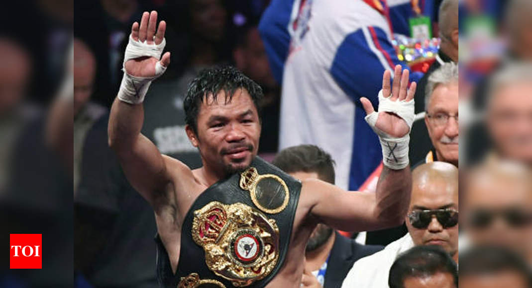 Manny Pacquiao Mixed Martial Arts Star Conor Mcgregor To Fight In 2021 Boxing News Times Of India