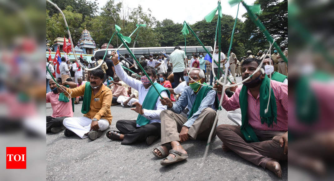 K'taka bandh by farmers today against state bills
