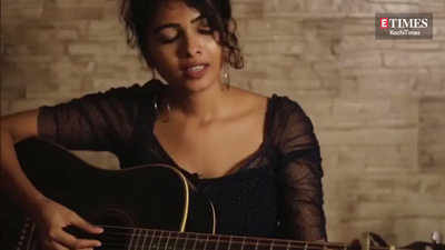 Sanah Moidutty tries singing 'Enthinu Veroru' song