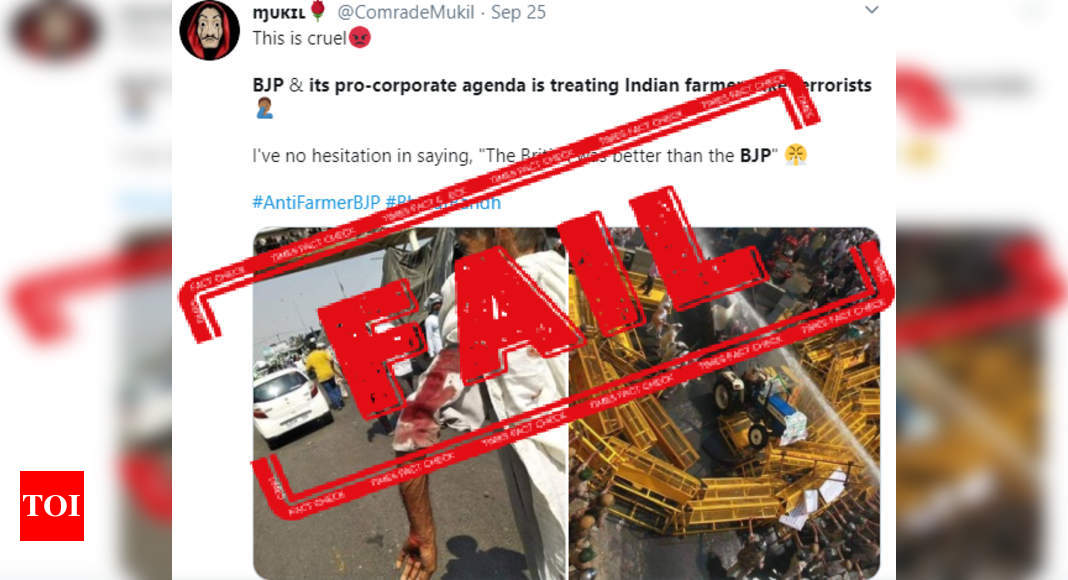 Fake images passed off as recent farmer protests