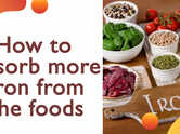 How to absorb more iron from the foods