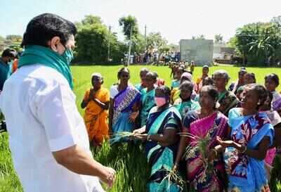 DMK and allies will continue protests against Farm Acts: M K Stalin | Chennai News - Times of India