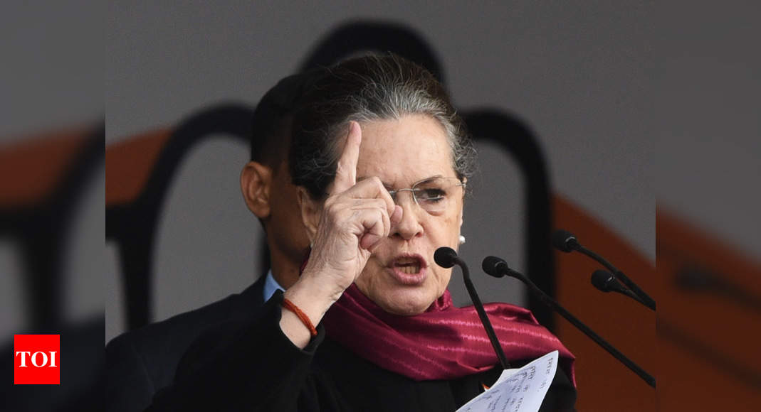 Explore options to override Centre's farm laws: Sonia to Cong states