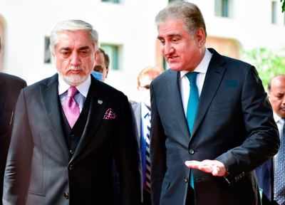 Head of Afghan peace process visits Pakistan as talks continue