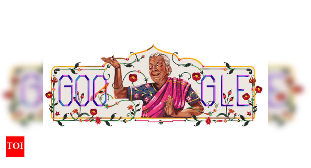 Google pays tribute to zohra sehgal with a special doodle | hindi movie news - times of india