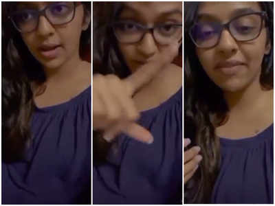 Lakshmi Menon hits back at negative comments after her stance on Bigg Boss Tamil