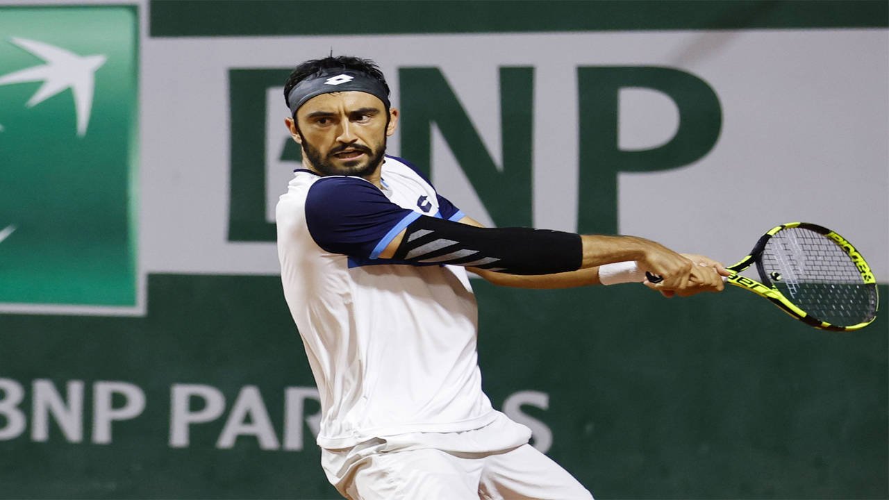 Six hours and five minutes Lorenzo Giustino triumphs in second longest French Open match Tennis News